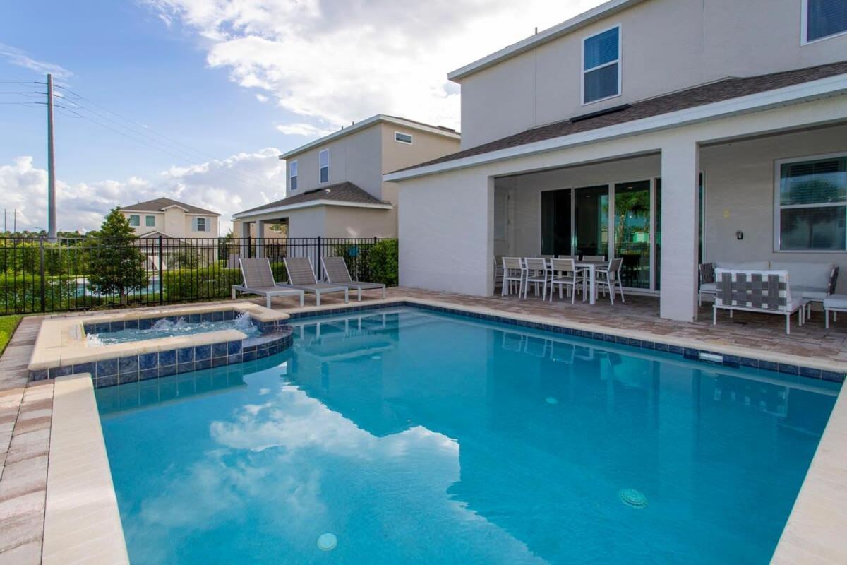 Luxurious 5Bd Private Pool Jacuzzi & Game Room At Encore 7432 Orlando Exterior photo